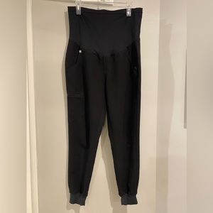 Maternity jogger scrub pants